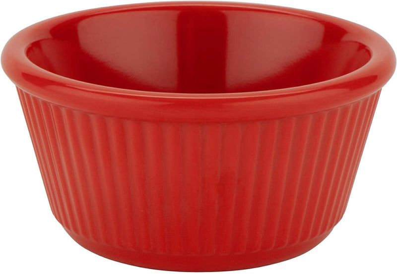 White 25 oz Ramekin - Break Resistant Pack of 12