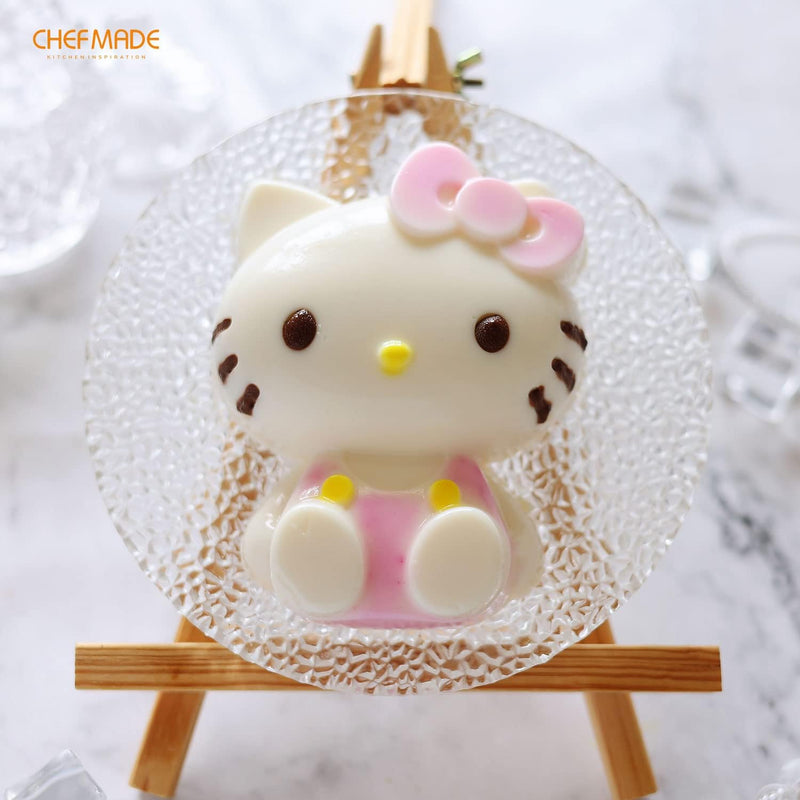 Hello Kitty Cake Pan - 4 Non-Stick Silicone Molds for Oven  Instant Pot Pink