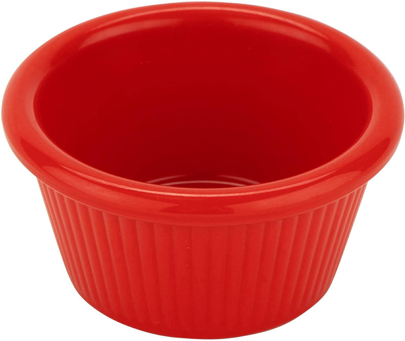 White 25 oz Ramekin - Break Resistant Pack of 12