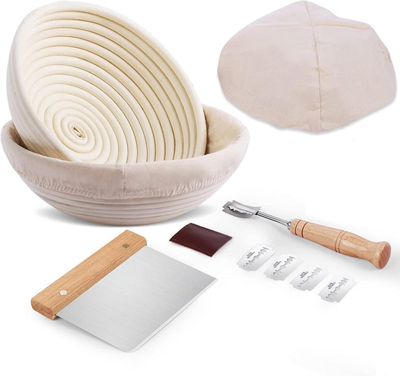 Bread Proofing Basket Set with Accessories