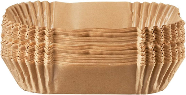 125 Count 8 Disposable Air Fryer Liners - Non-Stick Parchment Paper Waterproof Oil Resistance