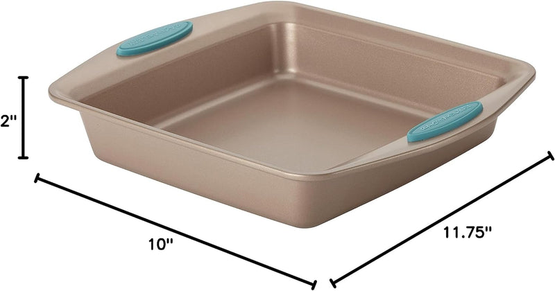 Rachael Ray Nonstick Square BakingCake Pan 9 Inch - Brown