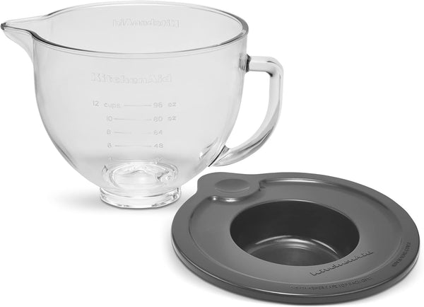 KitchenAid 5qt Glass Bowl Stand Mixer with Measurement Markings