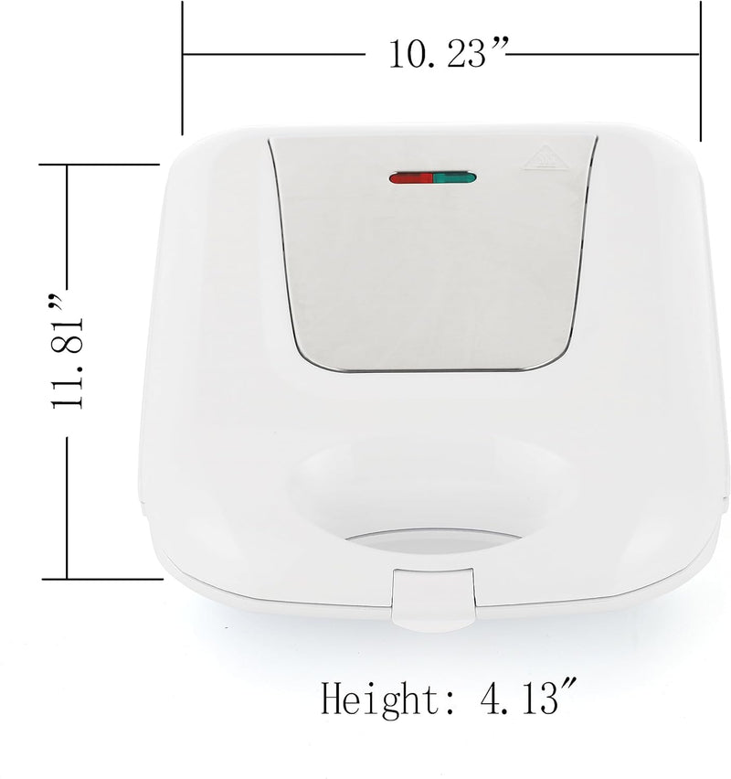 Portable Double-Sided Mini Donut and Pancake Maker - Non-Stick 16 Hole Machine for Children and Family Travel