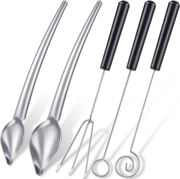 Chocolate Dipping Set - 5 Piece Culinary Tools for Candy Making and Decorating