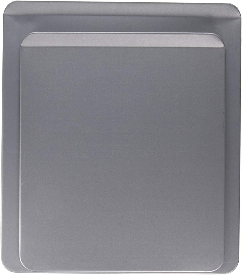 Nonstick Cookie Baking Sheets Set of 2 by OvenStuff - Gray