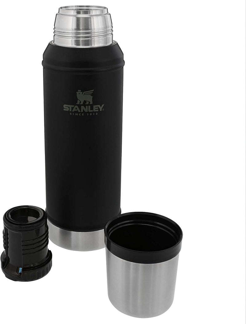 Stanley Wide Mouth Insulated Bottle - 24hr HotCold Stainless Thermos BPA-Free