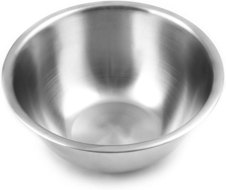 Fox Run Brands Stainless Steel Mixing Bowl - 275-Quart 9 x 9 x 4 inches - Metallic