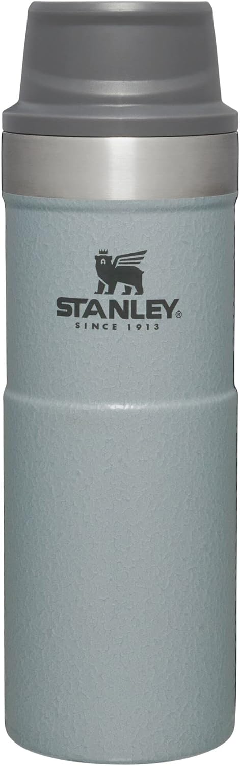Stanley Classic Trigger Action Travel Mug  Thermos Combo - 16 oz  20 oz - Leak Proof Packable HotCold - BPA Free Stainless Steel