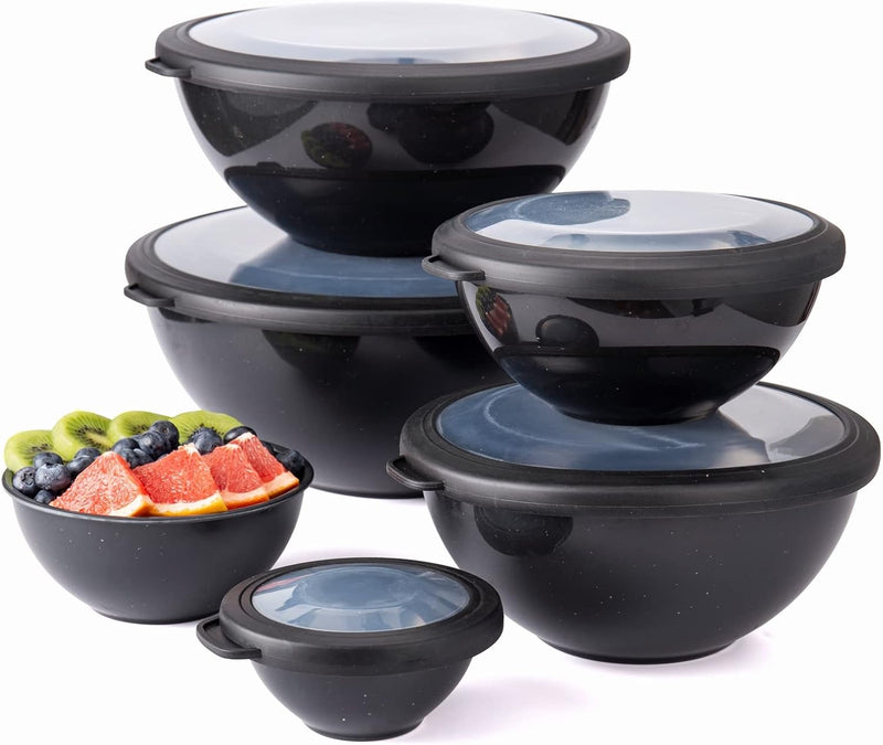 COOK WITH COLOR 12-Piece Nesting Mixing Bowls Set - Blue