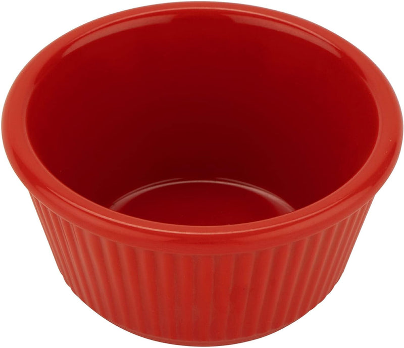 White 25 oz Ramekin - Break Resistant Pack of 12