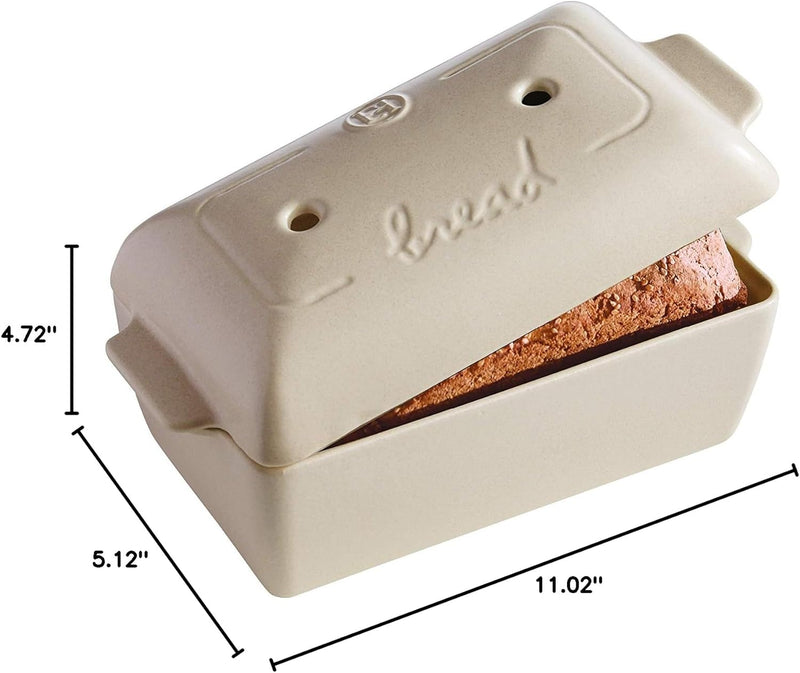 Emile Henry Loaf Baker - Burgundy Bread Loaf Baking Pan