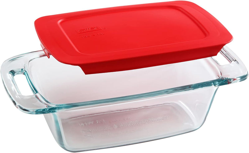 Pyrex Easy Grab 4-PC Extra Large Baking Set with Lids and Handles