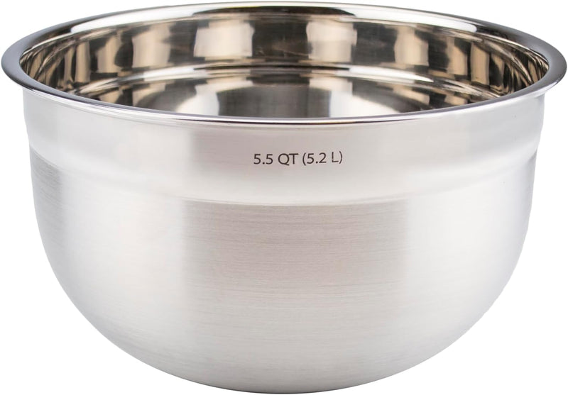 Tovolo Stainless Steel Mixing Bowl - 15 Quart Dishwasher-Safe