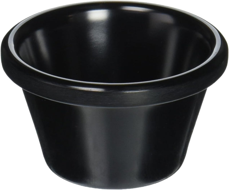 Winco 2-Ounce White Fluted Ramekin Set - 12-Pack