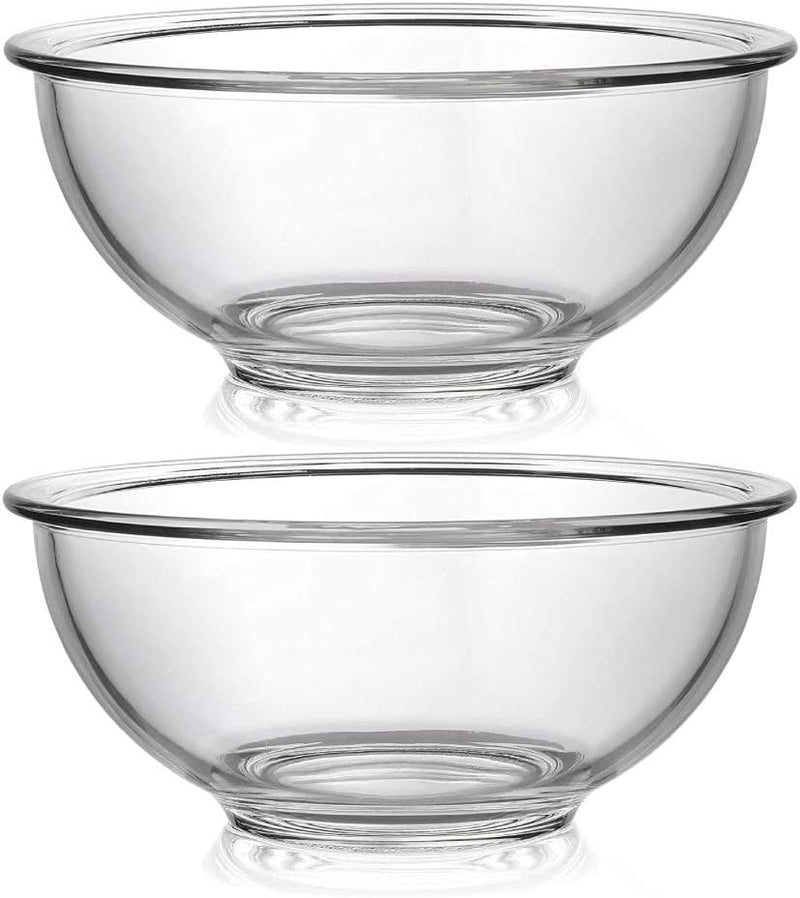 BOVADO USA 1Qt Glass Bowl - Clear Multi-use Glass