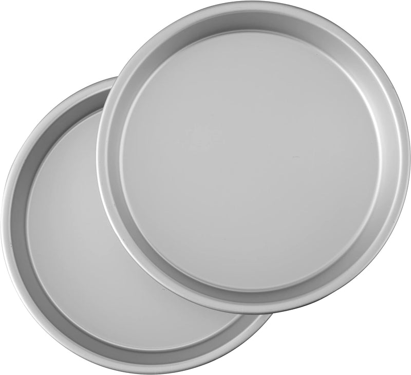 Wilton Cake Pan Set - 8-Inch Round Aluminum 2-Piece