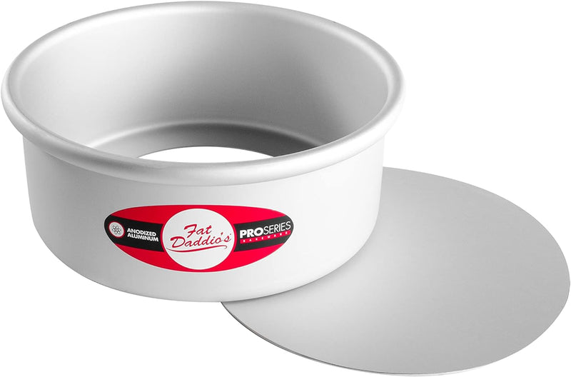 Fat Daddios 6x3 Inch Round Cheesecake Pan - Silver