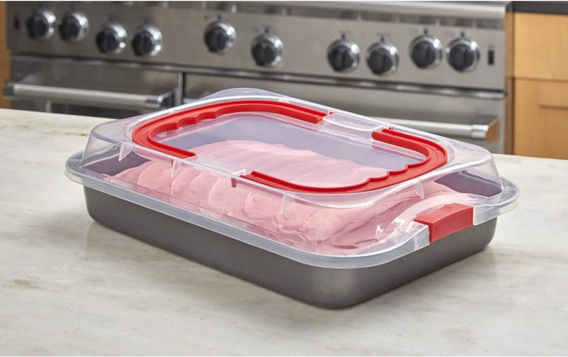 Non-Stick Baking Sheets Set of 3 - Oven  Dishwasher Safe