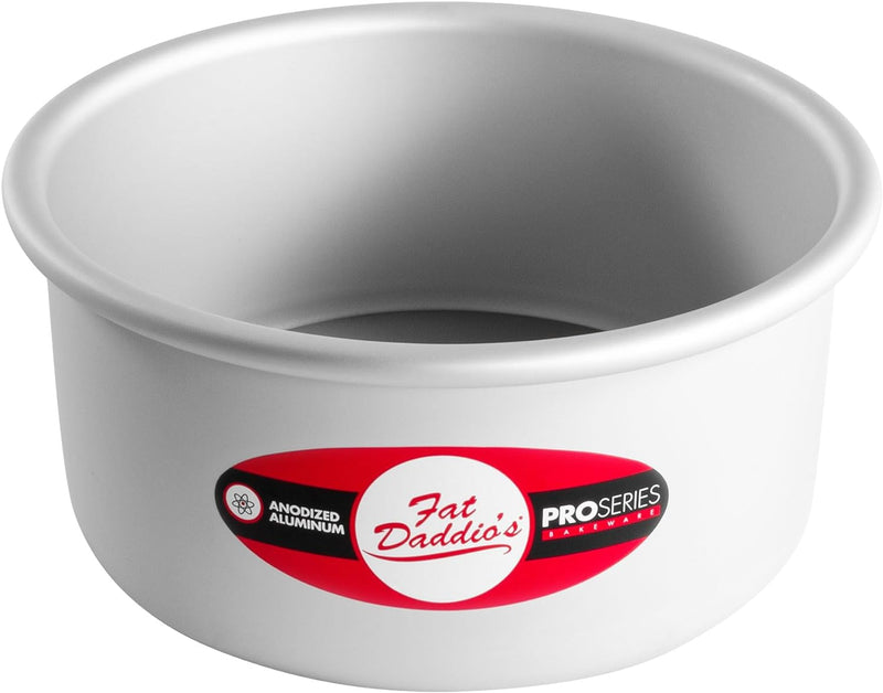 Fat Daddios 6x3 Inch Round Cheesecake Pan - Silver