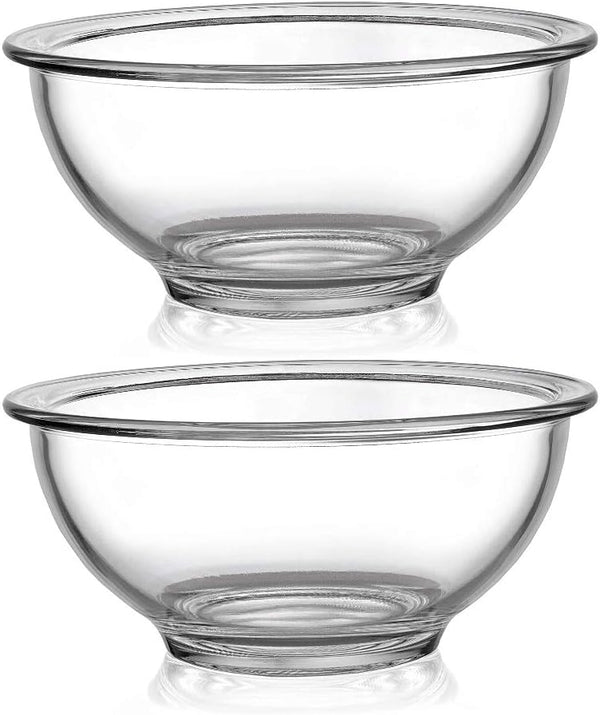 BOVADO USA 1Qt Glass Bowl - Clear Multi-use Glass