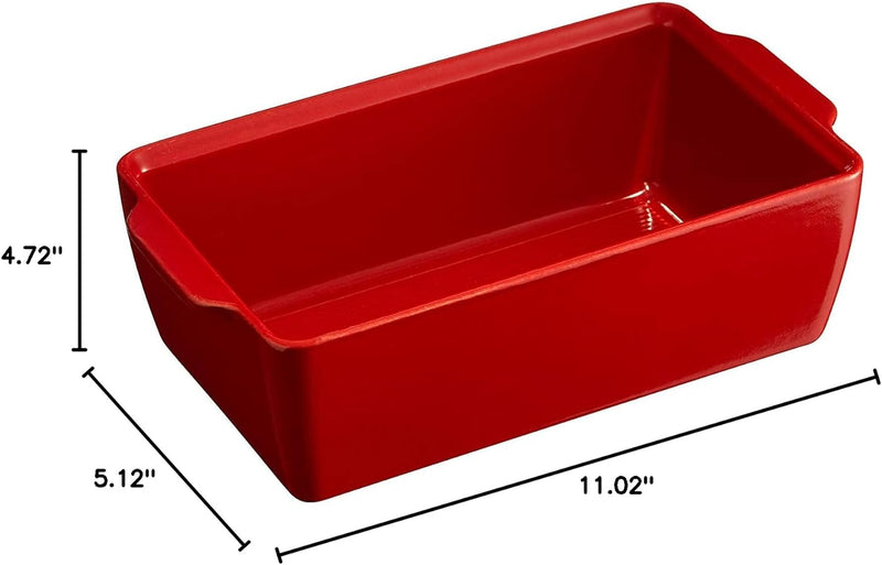 Emile Henry Loaf Baker - Burgundy Bread Loaf Baking Pan