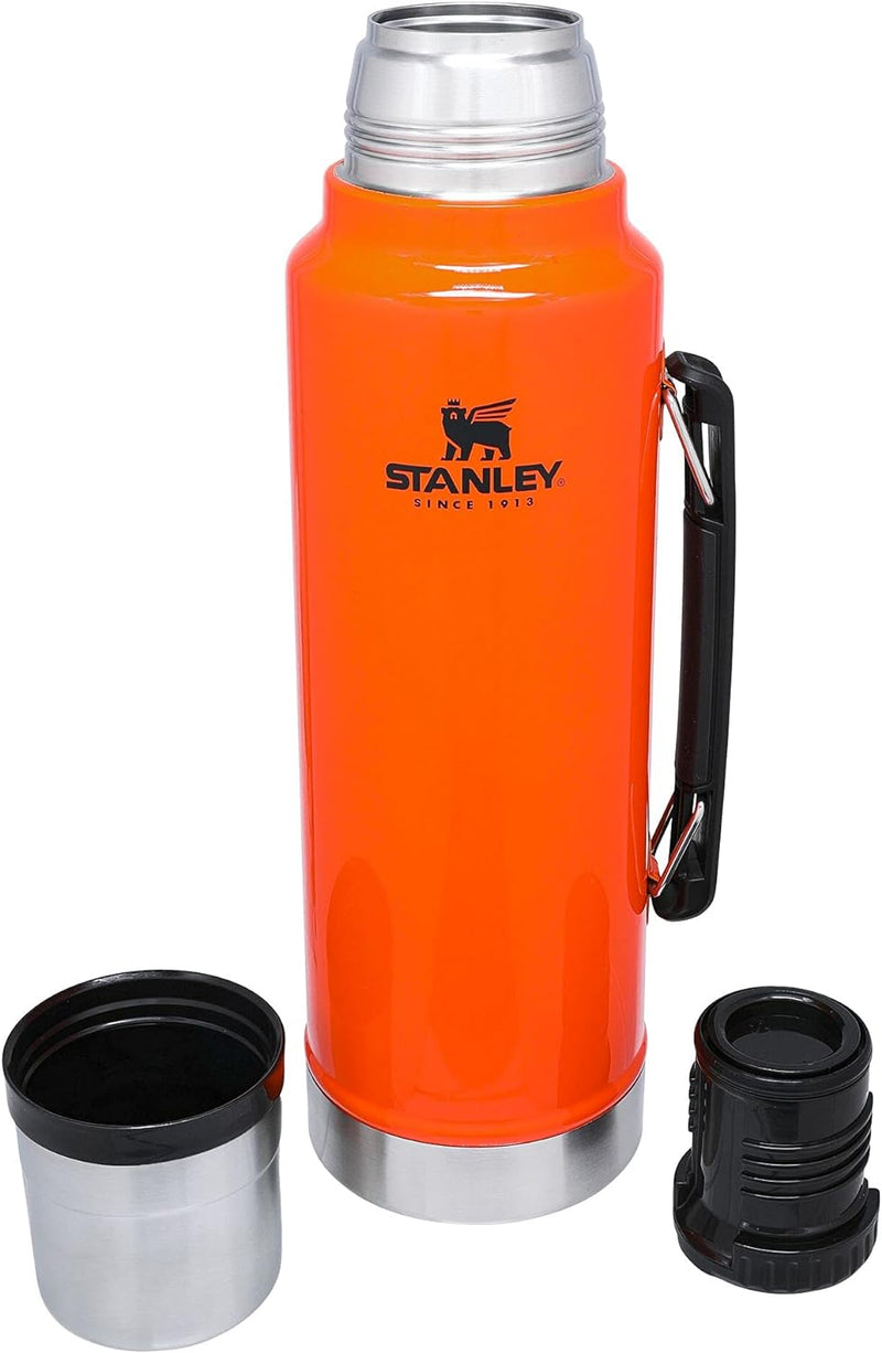 Stanley Wide Mouth Insulated Bottle - 24hr HotCold Stainless Thermos BPA-Free