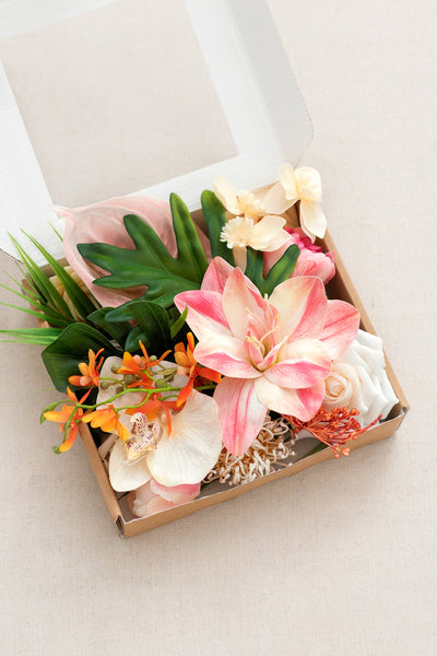 Sample Box in Tropical Citrus & Pink