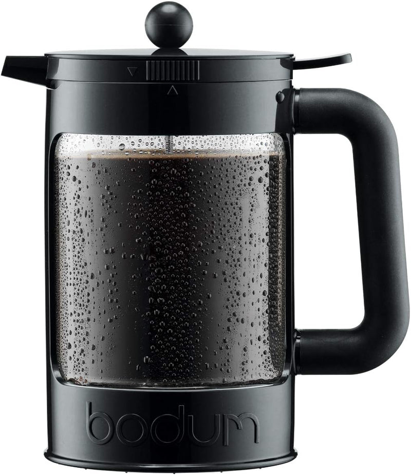 bodum Bean Cold Brew Coffee Maker, 51 Oz, Bright White