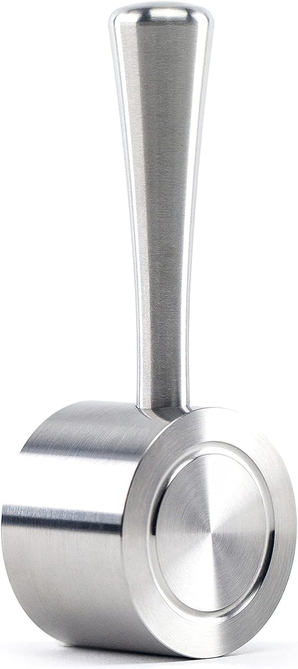 CREMA COFFEE PRODUCTS | Replacement Steam Lever for Breville Espresso Machines | Brushed Silver | Fits the Barista Express, Infuser, Barista Pro