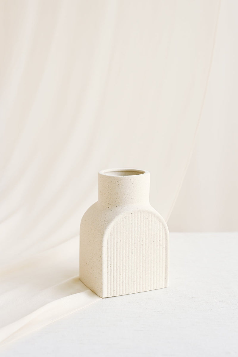 Unglazed Ceramic Table Vase - 4 Styles