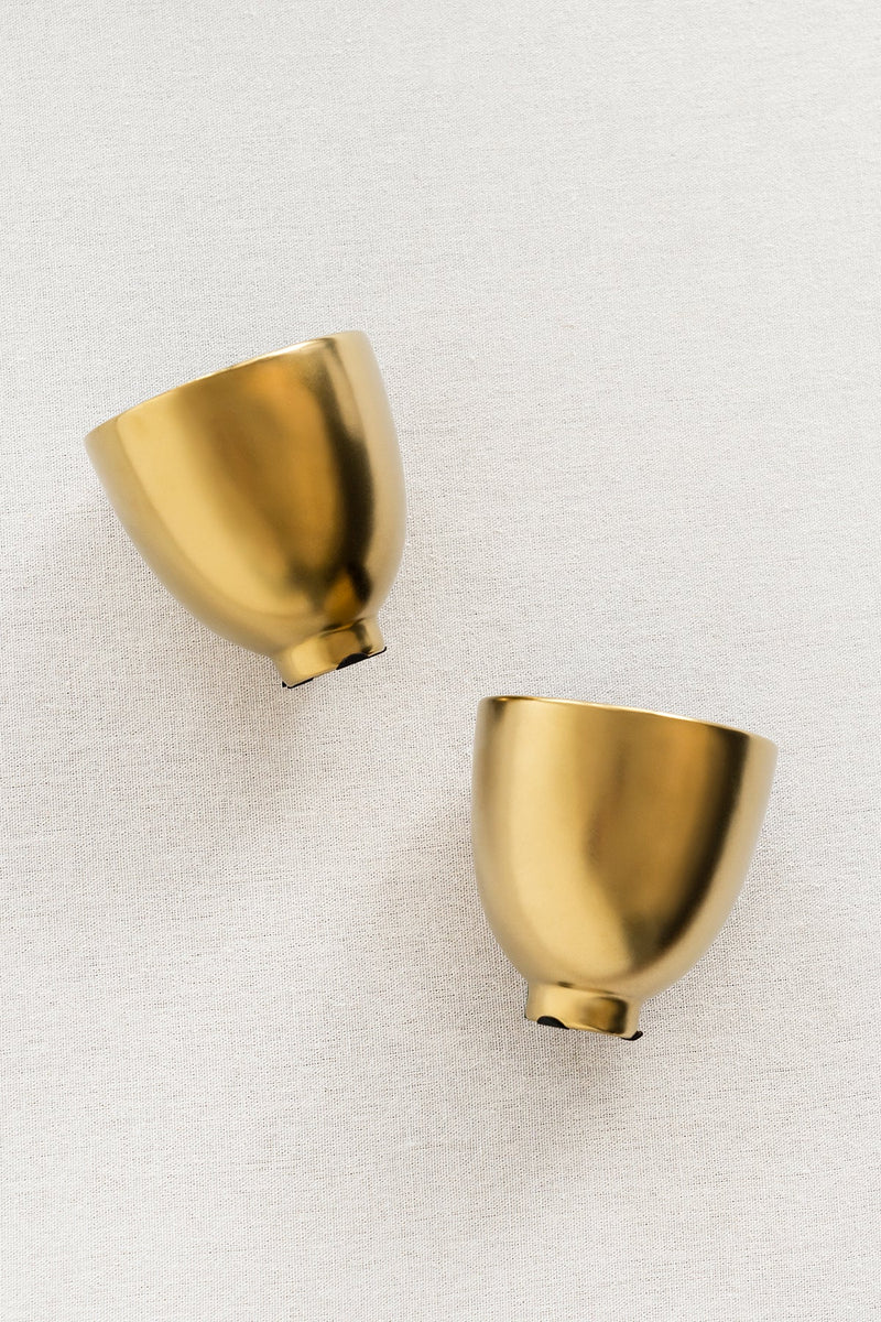 Metallic Gold Ceramic Vases - 3 Styles