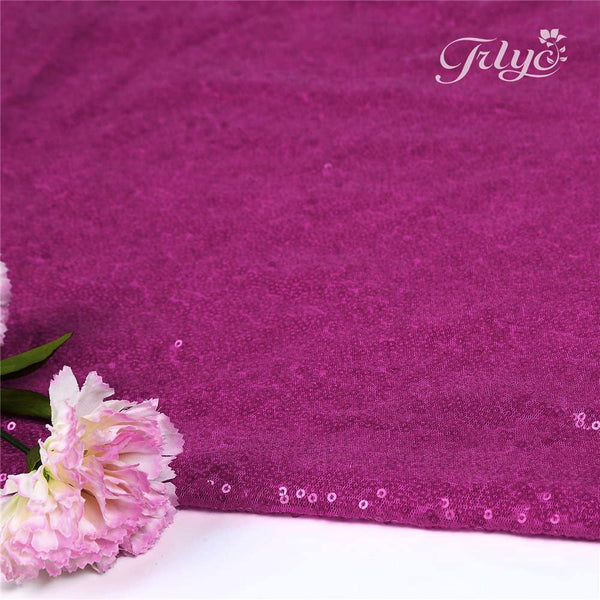 60x102-Inch Fuchsia Tablecloth - Rectangle Wedding Party Linens