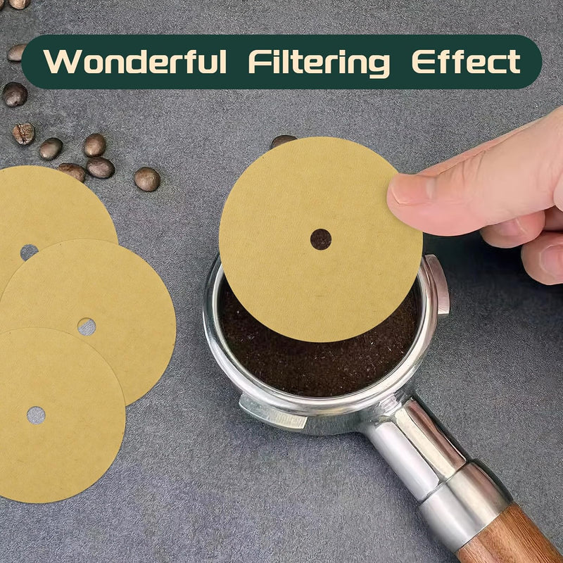 BOARDFEB 400 Count Percolator Coffee Filters,3.75 Inch Percolator Coffee Pot Filters Natural Unbleached Disposable Coffee Paper Filter