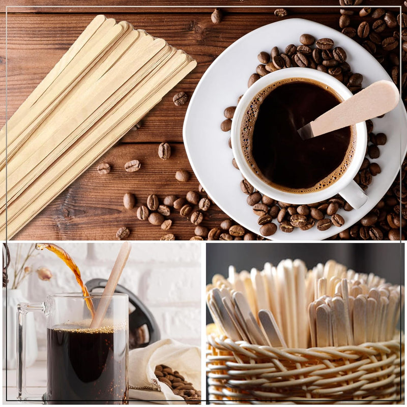 Perfect Stix Wooden Coffee Stirrer Stick, 7-1/2" Length (Pack of 1,000)