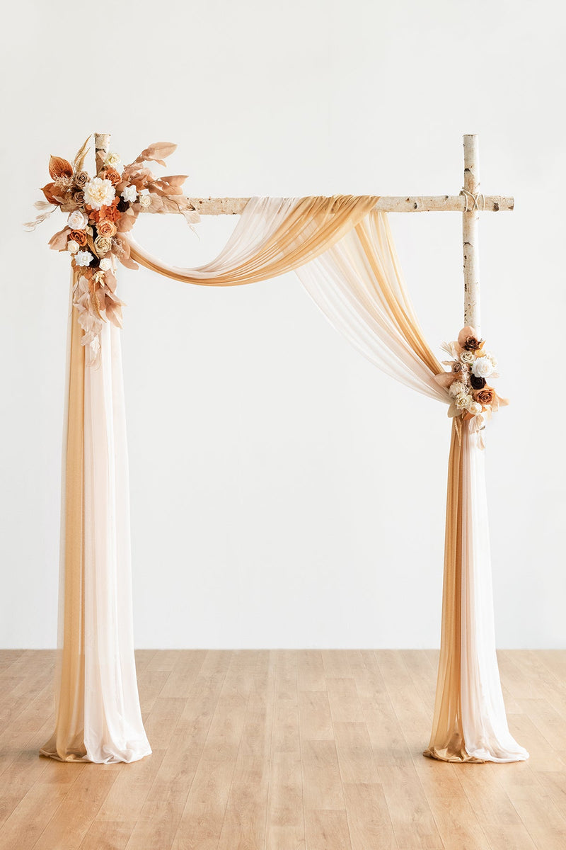 Rust  Sepia Wedding Decor Package - Pre-Arranged