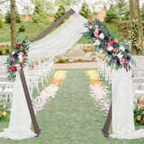 Wooden Triangle Wedding Arch 6.6FT