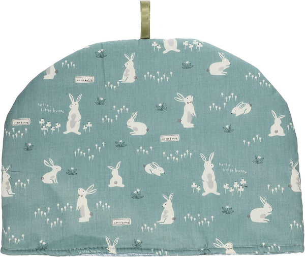 Kichvoe Tea Cosy Rabbit Printed Insulated Teapot Cover Keep Warm Tea Kettle Quilt for Home Kitchen Table Hotel Tea Party