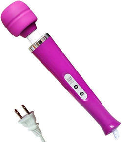 Finever Vibrating Massager Big Tool Back Neck Hand Foot Leg Arm Muscle Massage for Women Muti Speeds (Purple)