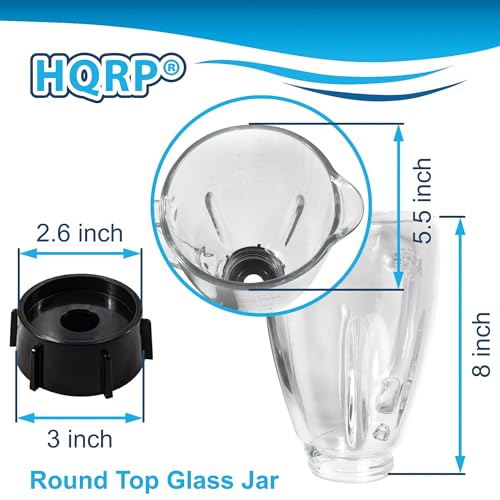 HQRP Oster Blender Jar Set - 5-Cup Capacity