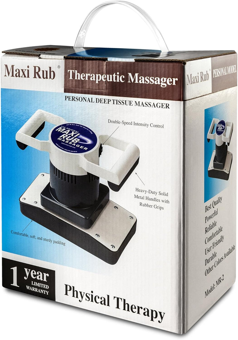 Maxi Rub The Body Relaxer Two Speed Professional Quality Chiropractic Massager, 6 Pound