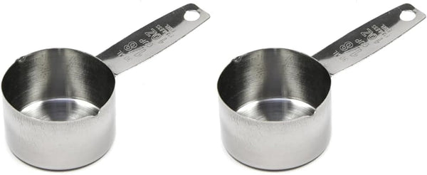 Chef Craft Select Coffee Measurer, 4 inch 2 tbsp, Stainless Steel (Pack of 2)