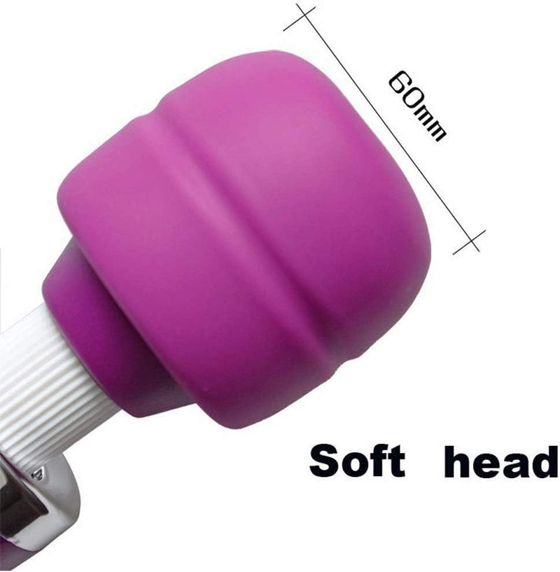 Finever Vibrating Massager Big Tool Back Neck Hand Foot Leg Arm Muscle Massage for Women Muti Speeds (Purple)