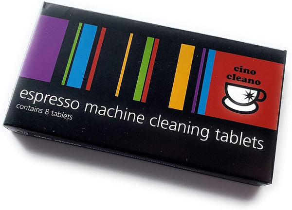 Cino Cleano Espresso Machine Cleaning Tablets, for Breville Espresso Machines, Descaling Tablets for Baristas (Pack of 2, 16 Tablets)