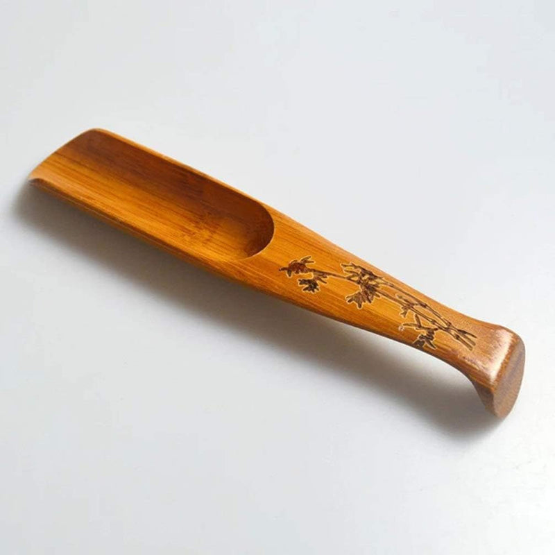 DOITOOL Bathing Accessories Chinese Tea Accessory Loose Leaf Tea Shovel Wooden Chinese Fu Loose Leaf Tea Scoops Tea for Bath Salt Washing Sugar Cereal Candy Dry Goods Shovel Bath Accessories