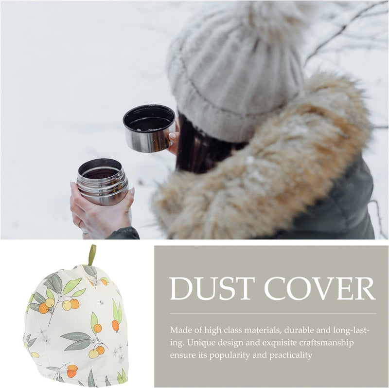 DOITOOL Cofee Warmer Thermal Tea Cosy Decorative Tea Cozy Teapot Cover Floral Tea Cozy Reusable Cotton Teapot Insulated Cover Tea Kettle Cover Insulated Tea Cosy Reversible Tea Pot Cozy