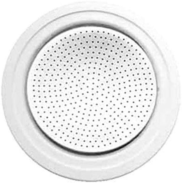 Bialetti Moka Express 6 Cup Replacement Filter and 3 Gaskets , White