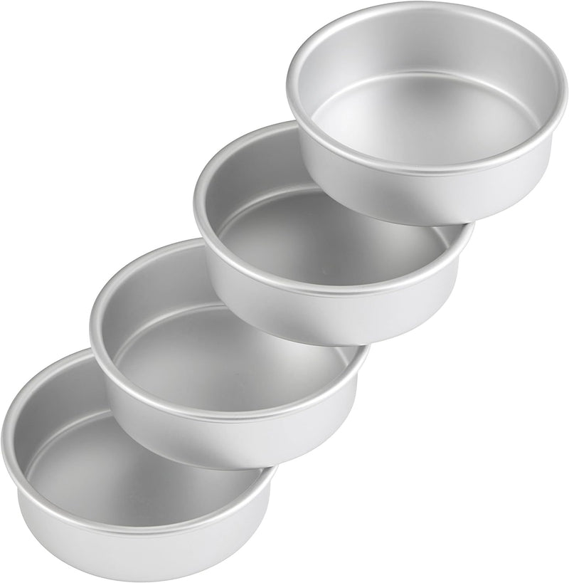 Wilton Aluminum 8-Inch Round Cake Pan Set, 2-Piece