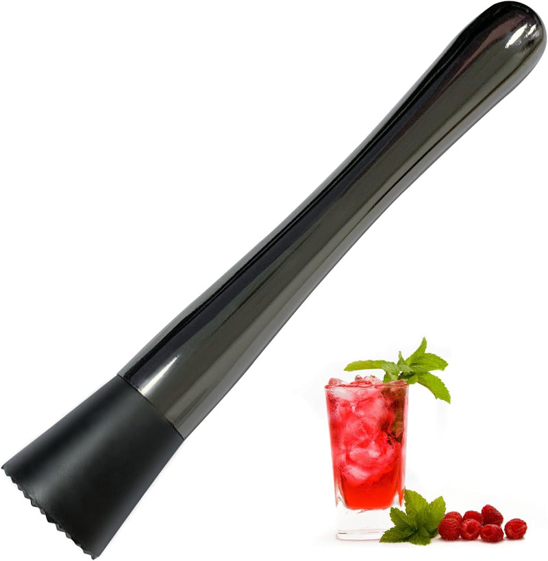 Ortarco 8 Inch Stainless Steel Muddler for Cocktails