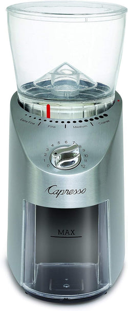 Capresso Infinity Plus Black Conical Burr Grinder